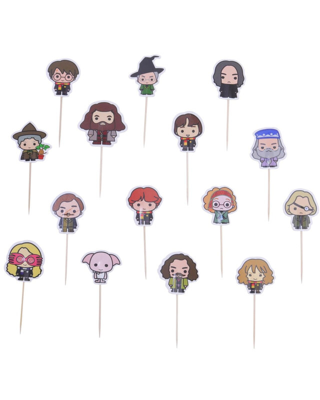 PME PME Harry Potter Karakters Taartprikkers 15st.