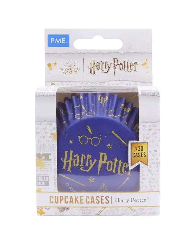 PME PME Harry Potter Cupcake Cups Folie Goud Ø52mm 30st.