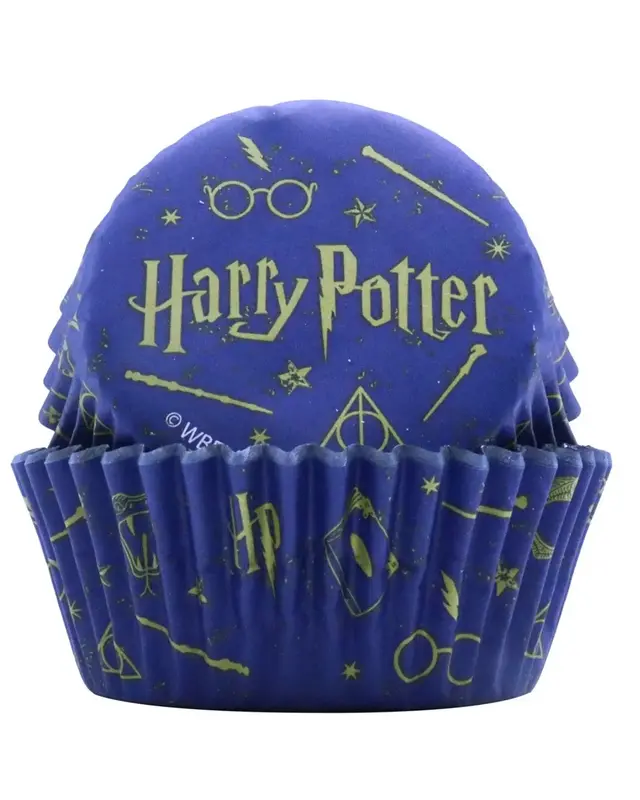 PME PME Harry Potter Cupcake Cups Folie Goud Ø52mm 30st.