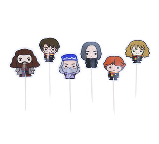 PME PME Harry Potter Karakters Taartprikkers 6st.