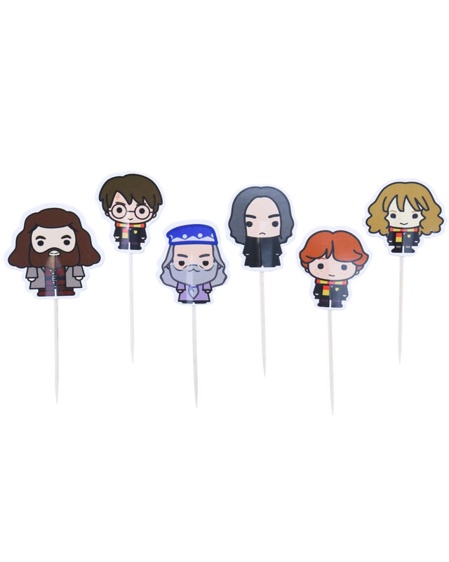 PME PME Harry Potter Karakters Taartprikkers 6st.