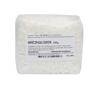 Molen de Hoop Greinsuiker 200gr