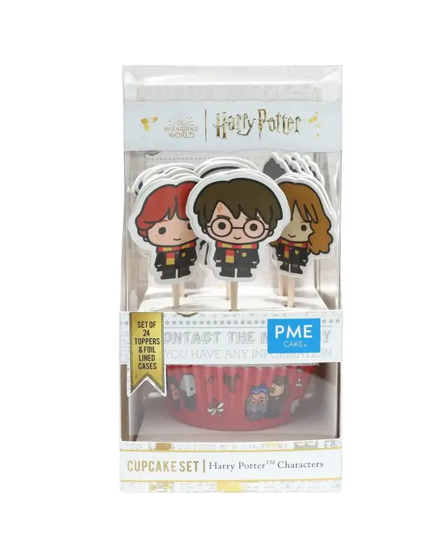 PME PME Harry Potter Karakters Cupcake Set 24st.