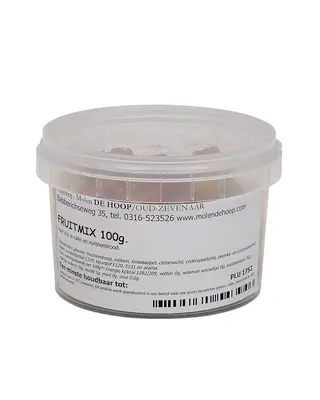 Molen de Hoop Molen de Hoop Gekonfijt Fruit Mix 100gr