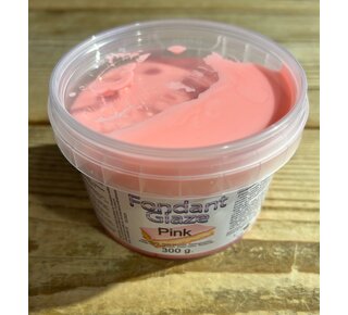 Taartdecoratief Fondant glazuur roze 300gr