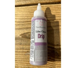 Taartdecoratief Drip it paars 120gr