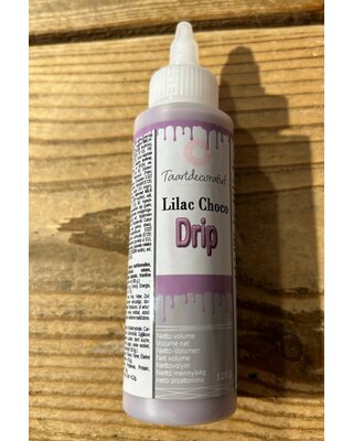 Taartdecoratief Drip it paars 120gr