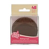 FunCakes Cupcakevormpjes Bruin pk/48