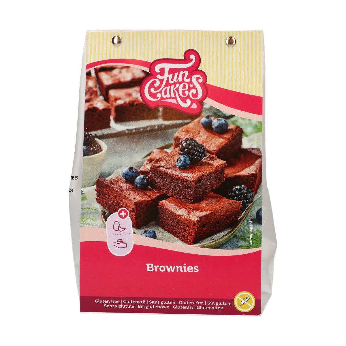 Funcakes FunCakes Mix voor Brownies, Glutenvrij 500g