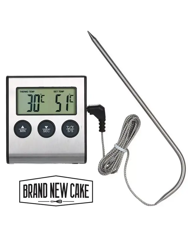 Brand New Cake BrandNewCake Digitale Thermometer/Timer -50 tot 300°C