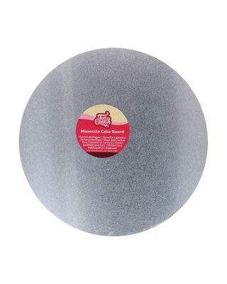 Funcakes FunCakes Extra Stevig Masonite Cake Board Rond Ø30 cm - zilver