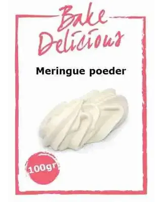 bake delicious Meringue Poeder 100g ( Bake Delicious )