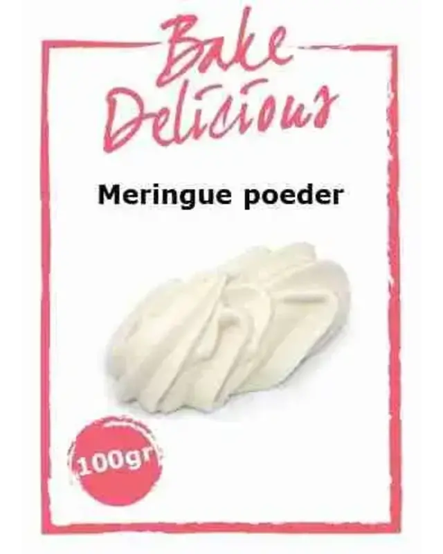 bake delicious Meringue Poeder 100g ( Bake Delicious )