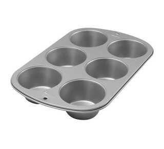 wilton Wilton Recipe Right 6 Cup Jumbo Muffin Pan
