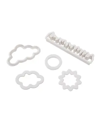 Brand New Cake Wolken & Gras Uitsteker Set/5