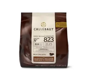 callebaut Callebaut Chocolade Callets Melk (823) 400g