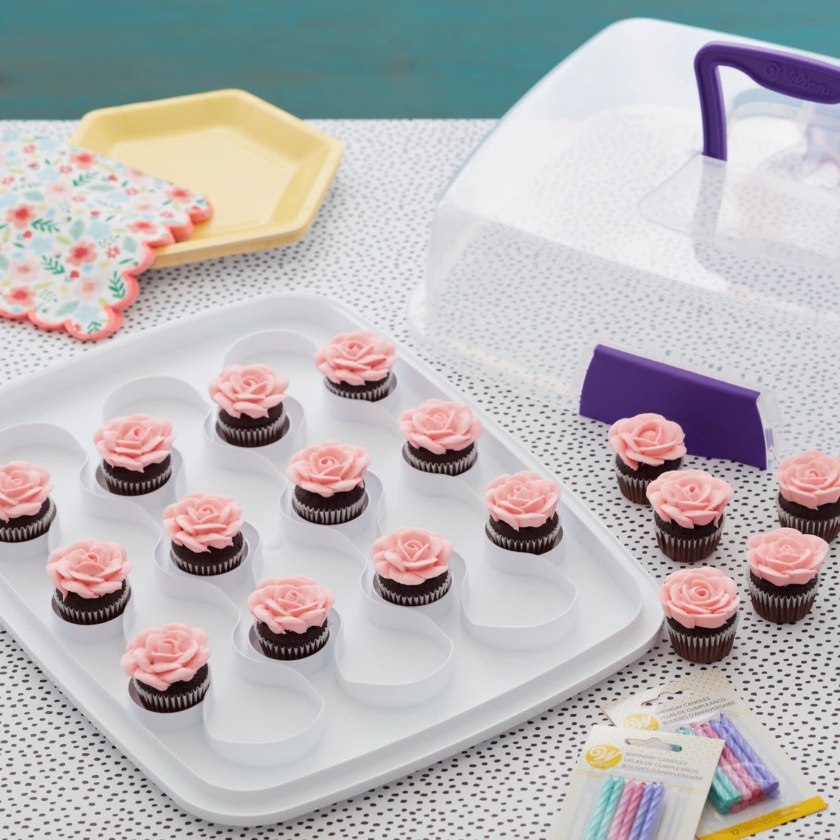 BigDean Muffin transportbox, XL, rechthoekig, antraciet, Made in