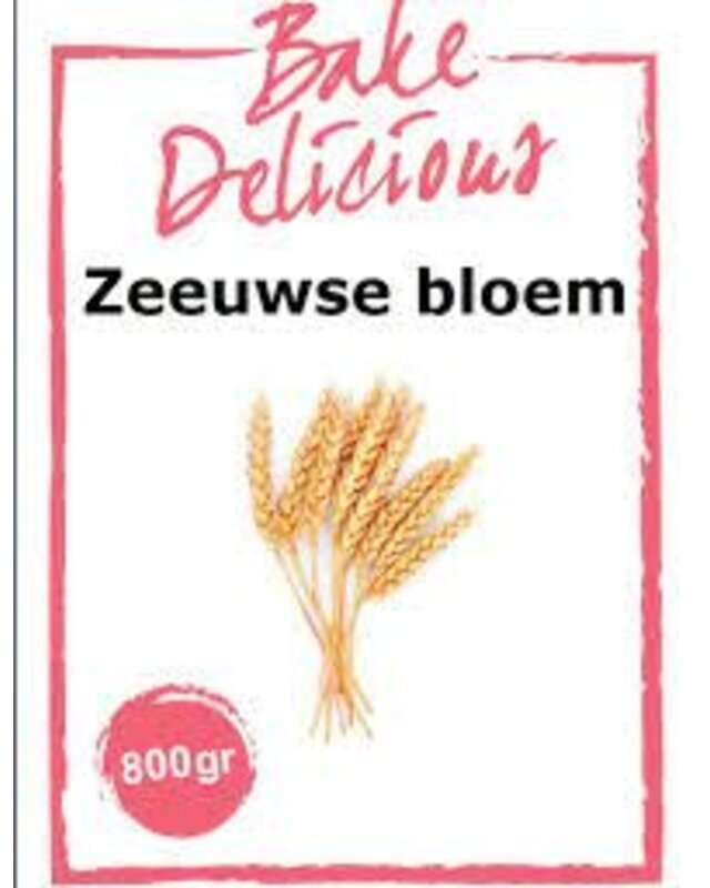 bake delicious Zeeuwse bloem 800 gram ( Bake Delicious )