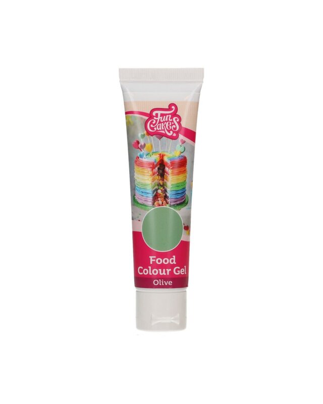 Funcakes FunCakes Kleurgel - Olijf 30g