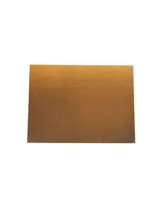 overig Taartkarton Rechthoek Goud/Zwart 30x40cm per stuk