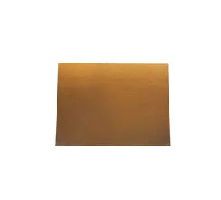 overig Taartkarton Rechthoek Goud/Zwart 20x30cm per stuk