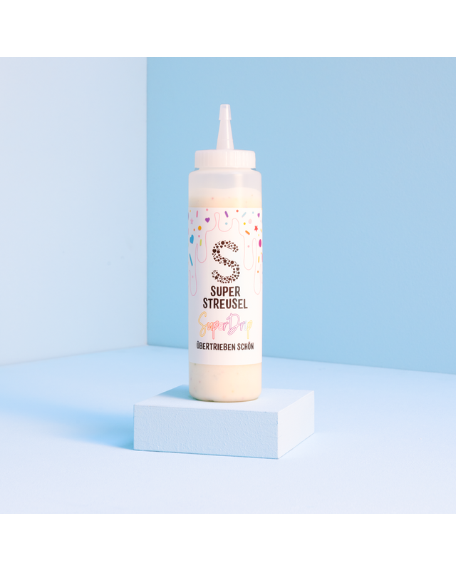 superstreusel SuperDrip wit confetti 300gr