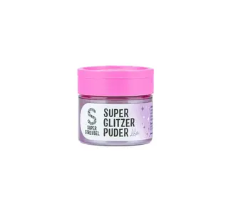 superstreusel Superstreuzel glitter zilver 10gr