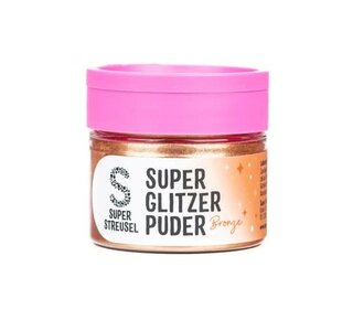 superstreusel Superstreuzel glitter bronze 10gr