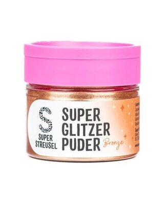 superstreusel Superstreuzel glitter bronze 10gr