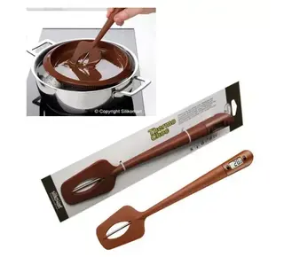silikomart Silikomart Chocolade Spatel / Thermometer 32cm