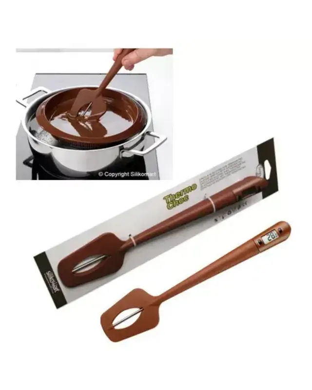 silikomart Silikomart Chocolade Spatel / Thermometer 32cm