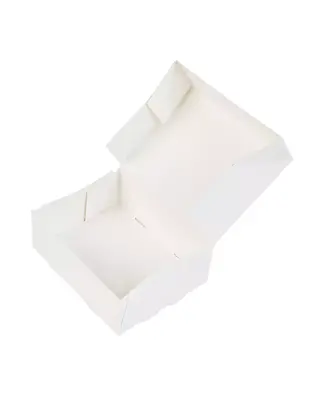 Brand New Cake Taartdoos 12x9,5x4,5cm. Wit C1 per 3 stuks