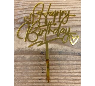 Happy birthday topper love