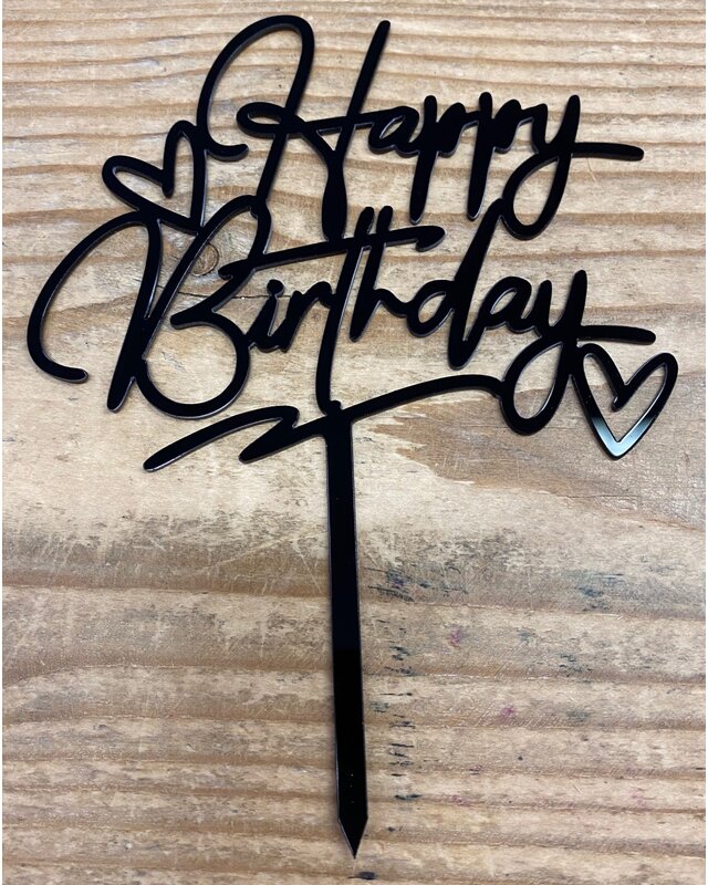 Happy birthday topper love