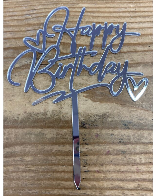 Happy birthday topper love