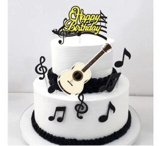 Muziek thema prikkers set