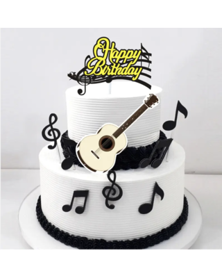 Muziek thema prikkers set