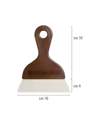 decora Plaatkrabber RVS 16x16 cm