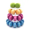 Macaron standaard plastic 4 delig