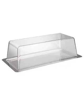 Taart/Cake Plateau RVS met Kap