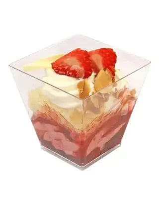 Lepelgebak Cups zonder deksel 210cc