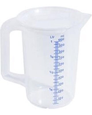 Maatbeker Kunststof, 0,50 liter