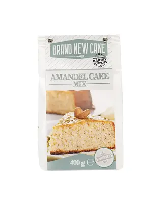 Brand New Cake Amandelcake-mix 400g. Glutenvrij ( BrandNewCake )