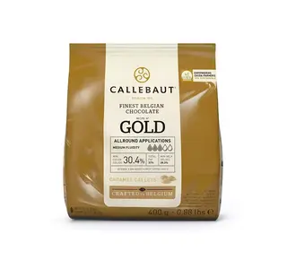 callebaut Callebaut Chocolade Callets Gold 400g