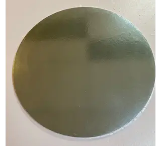 Cakeboard extra stevig zilver 25cm pak 10 stuks