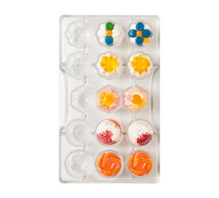 decora Chocolade bonbon mal lente Ø 30 X 20 mm 15st