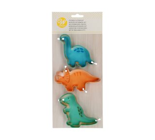 wilton Wilton Dinosaur Cookie Cutter Set 3pc
