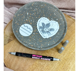sprinklelicious Edible Marker METALLIC - Silver