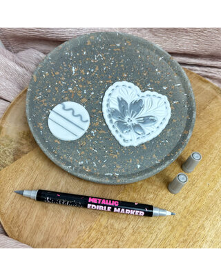 sprinklelicious Edible Marker METALLIC - Silver