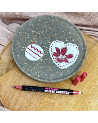 sprinklelicious Edible Marker METALLIC - Pink